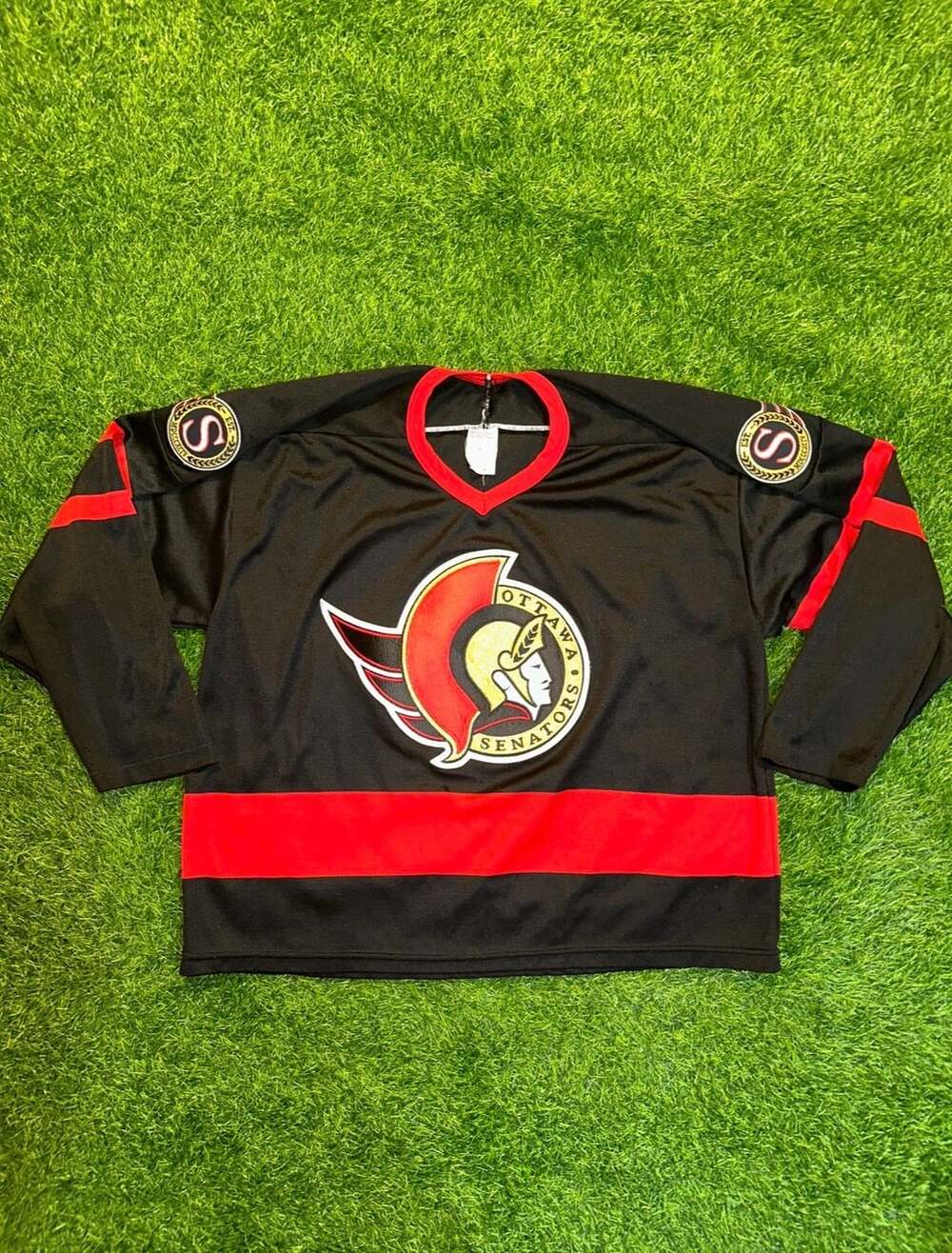 CCM Ottawa Senators Hockey Jersey Size TG/XL Black
